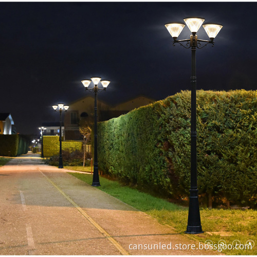 High-End 2600mm Solar-Powered LED Landscape Garden Pole Lighting
